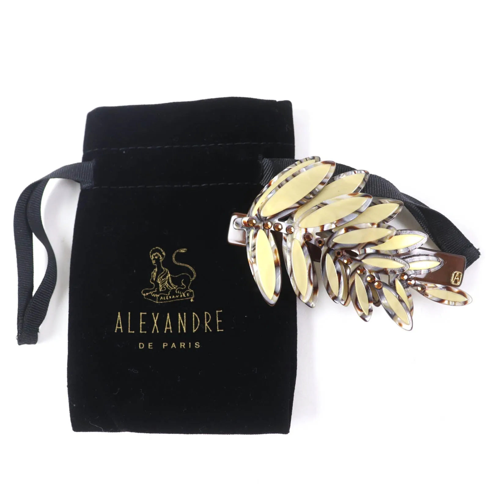 ALEXANDRE DE PARIS Rhinestone Barrette Hair Accessory