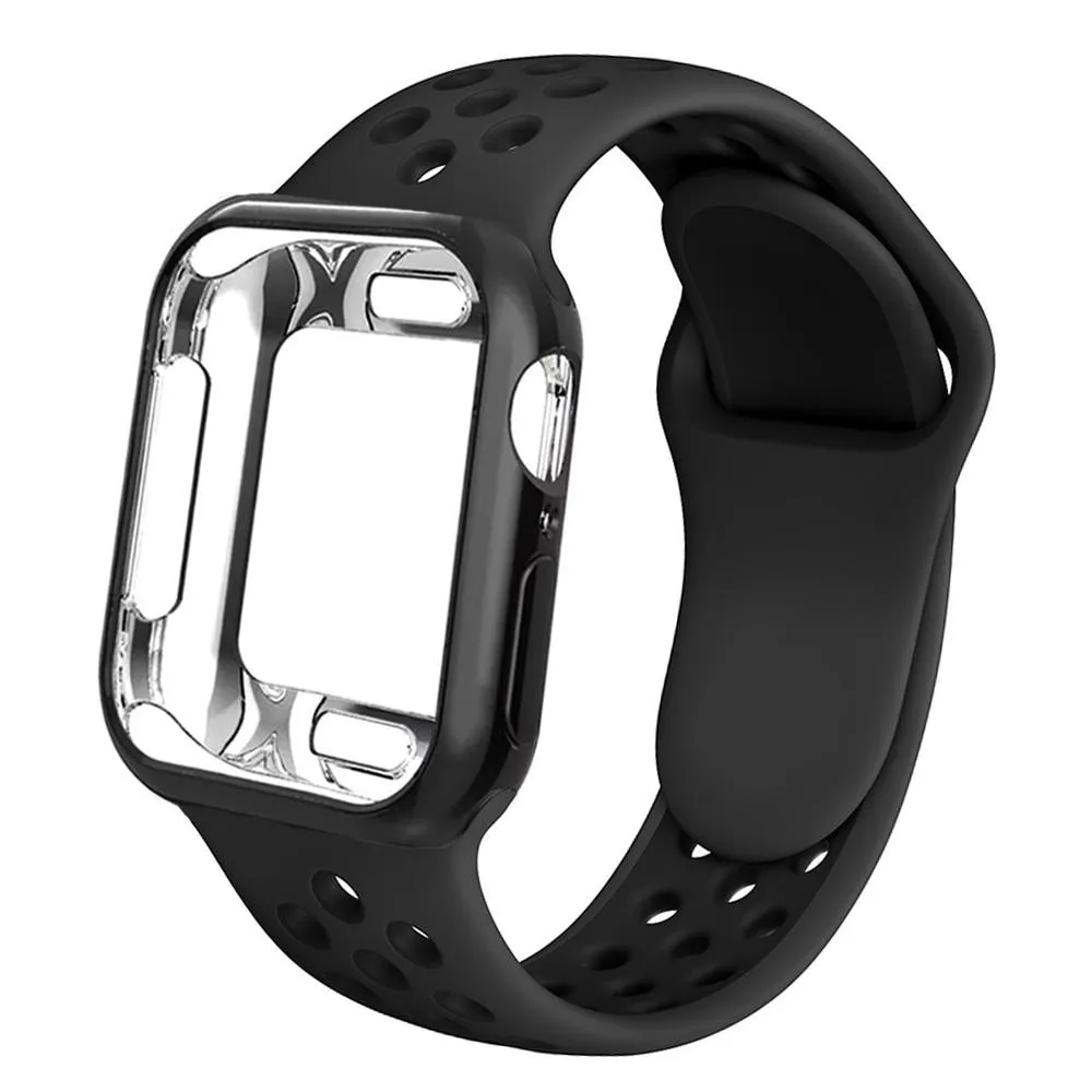 Case   Strap Series Durable Waterproof Sports Silicone Bracelet