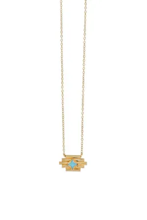 Chan Luu Turquoise Santa Fe Necklace