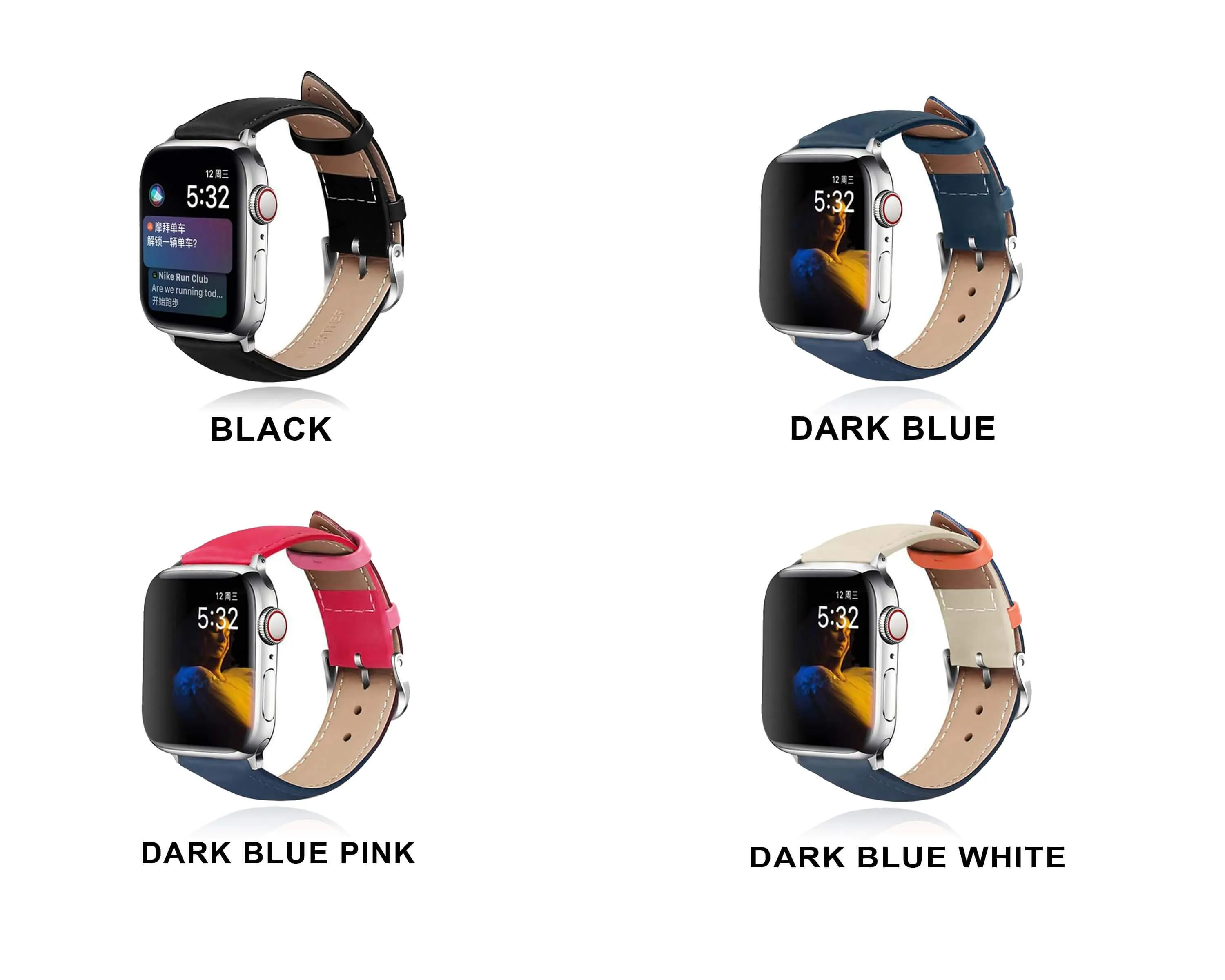 Classic Leather Bracelet Belt Accessories Strap Series