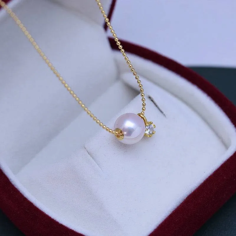 Freshwater Pearl & Pendant Necklace