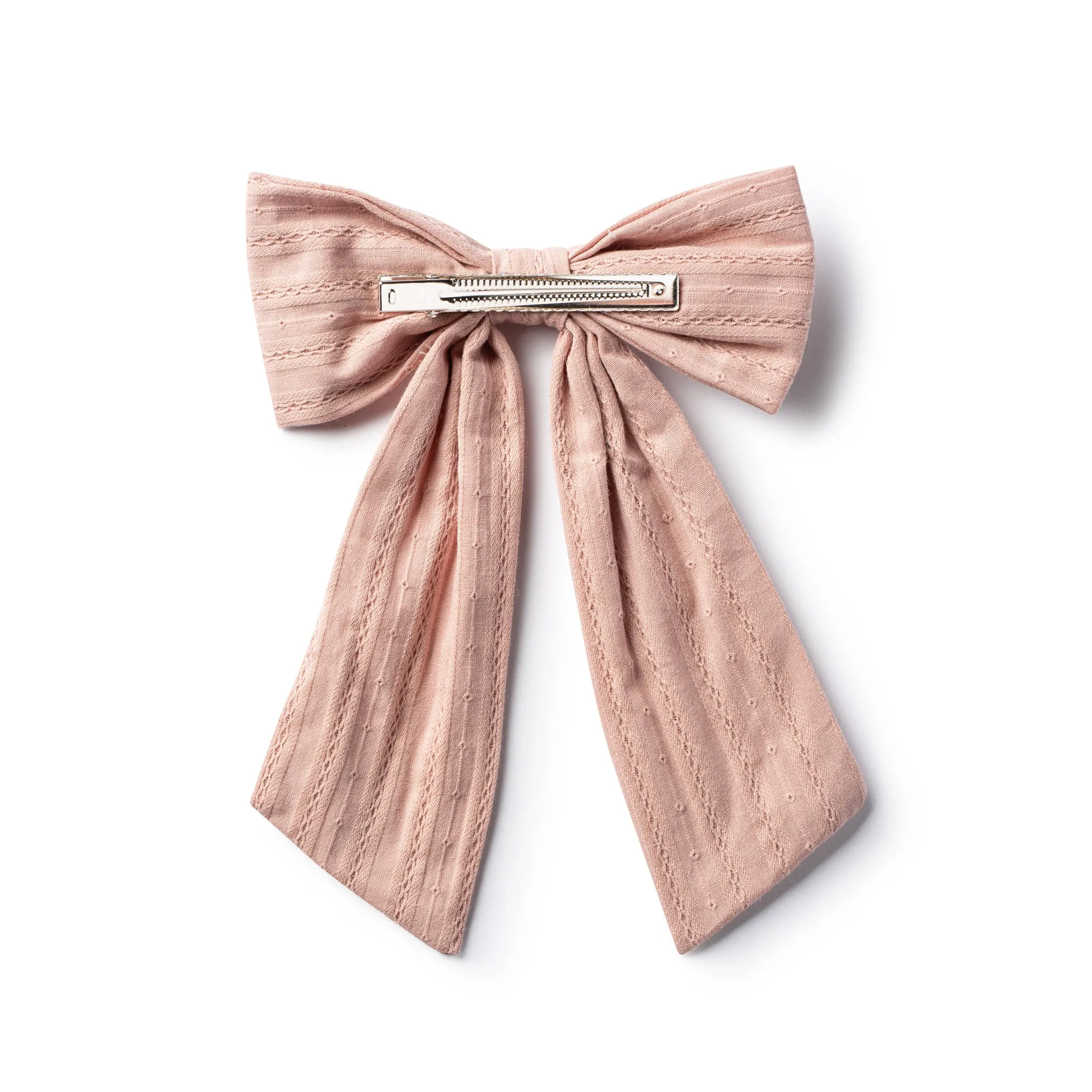 Halo Luxe Forever Eyelet Long Tail Clip - Mauve
