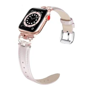Replacement Strap Series 7 6 Leather Steel Bracelet Diamond Wristband